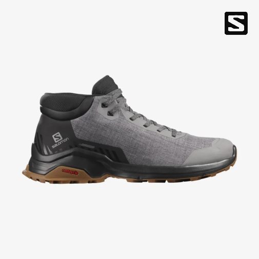 Botas de Inverno Salomon X Reveal Chukka CSWP Masculino Cinzentas Pretas | PT J41506